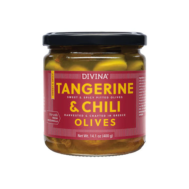 Tangerine & Chili Olives - Divina