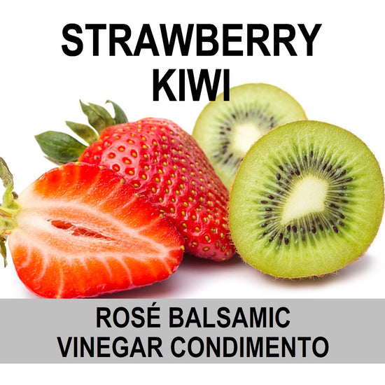 Ultra-Premium Strawberry Kiwi Rosé Balsamic Vinegar Condimento