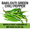 Baklouti Green Chili Olive Oil Agrumato Method
