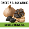Ginger & Black Garlic Infused Olive Oil