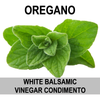 Oregano White Balsamic Vinegar Condimento